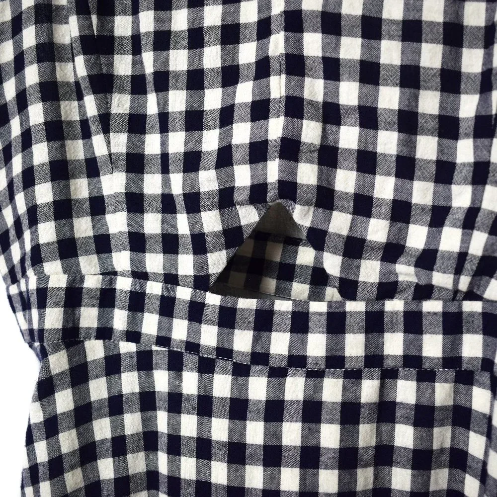 Altar'd State Elias Gingham Plaid Dress w/ Pockets - Picture 14 of 15
